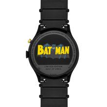 Load image into Gallery viewer, Fossil Batman Heritage LED Black Stainless Steel Limited Edition Watch Set LE1129SET