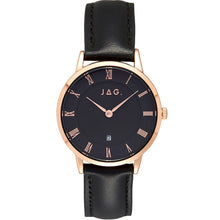 Load image into Gallery viewer, JAG J2298 &#39;Lola&#39; Black Leather Womens Watch