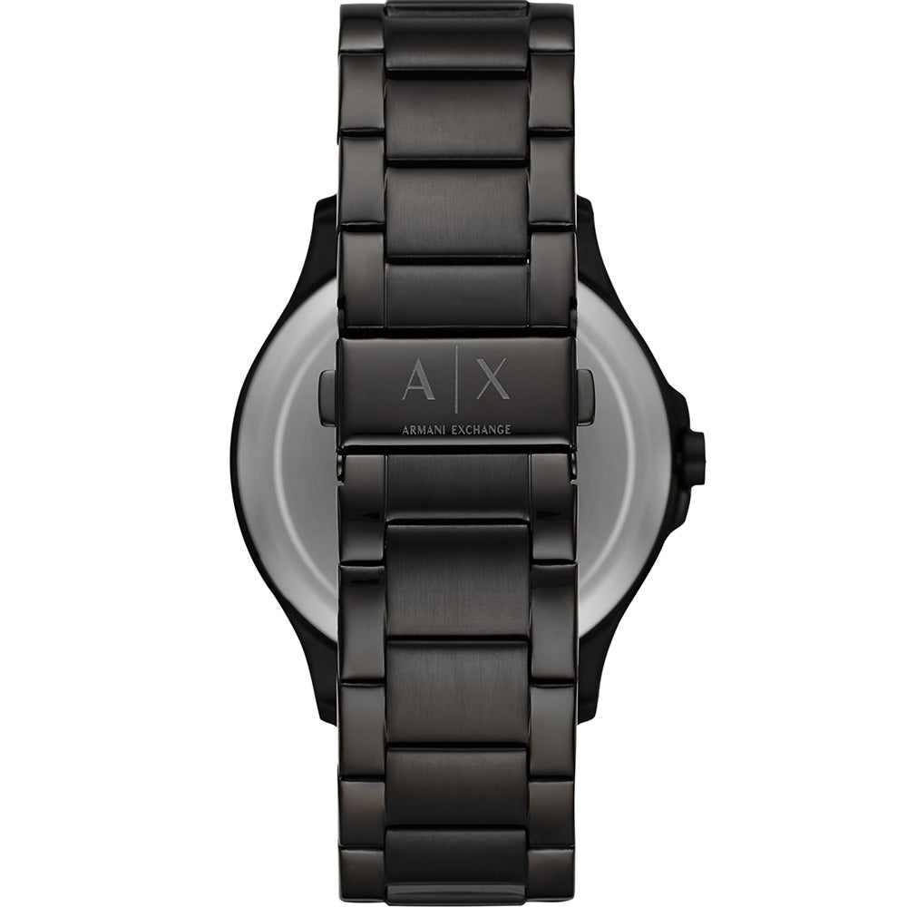 Armani Exchange AX2444 Hampton Automatic Black Tone Mens Watch – Watch ...