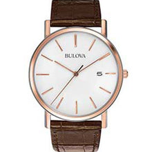 Load image into Gallery viewer, Bulova Classic 98H51 Brown Leather 37mm