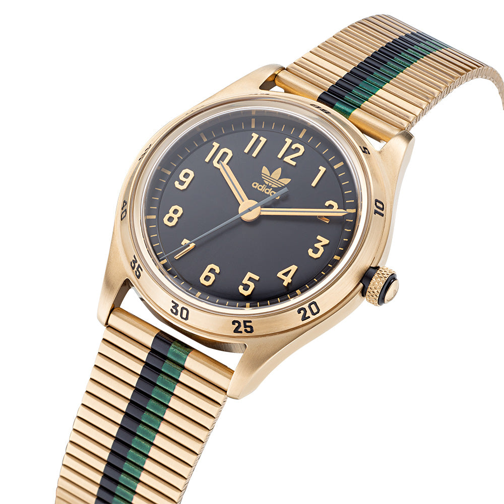 Adidas AOSY22526 Code Four Gold Tone Mens Watch – Watch Depot