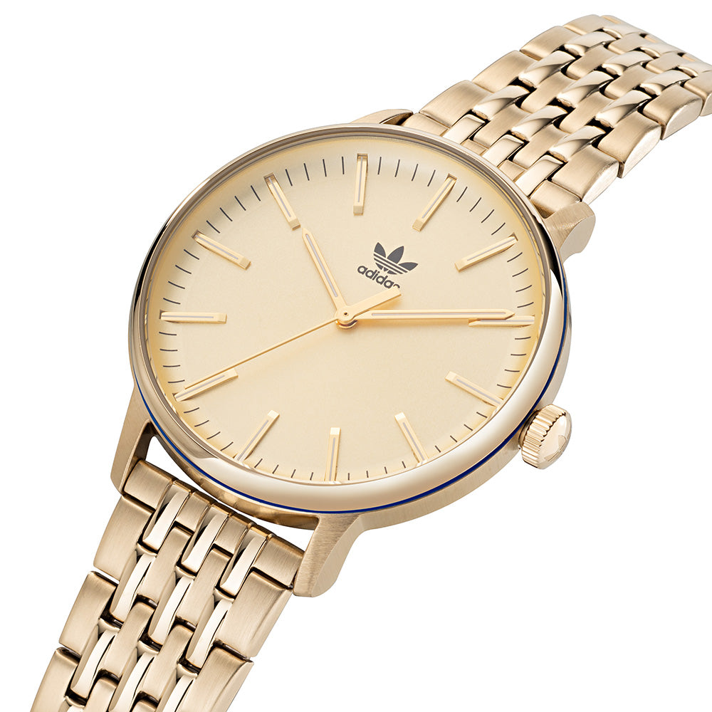 Adidas cheap gold watch