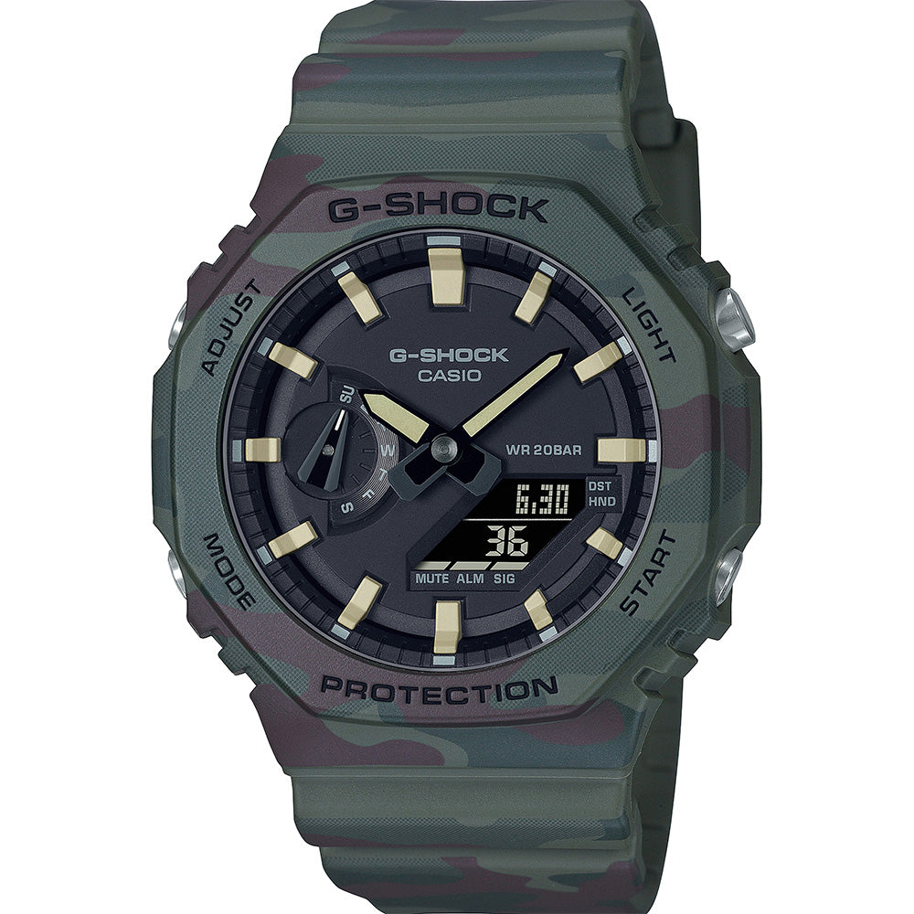 G-Shock GAE2100WE-3A Wildlife Explorer With Extra Band