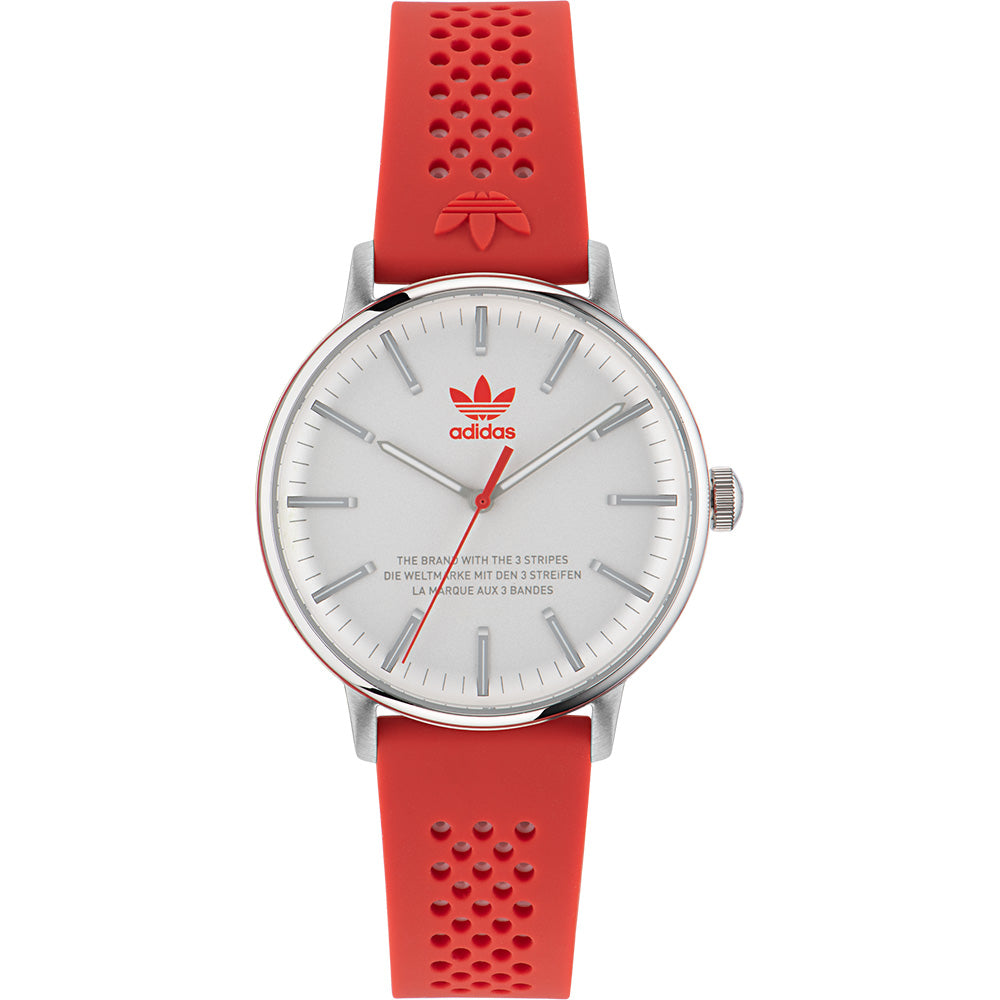 Adidas silicone best sale watch strap