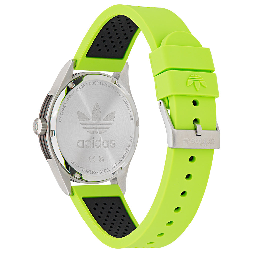 Adidas AOSY23034 Code Three Depot Watch Mens Neon Green Watch –