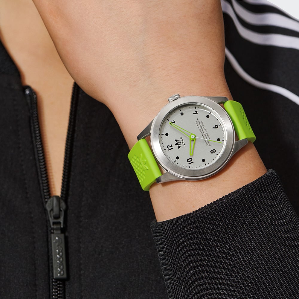 Neon Mens Green Code AOSY23034 Watch – Adidas Three Watch Depot