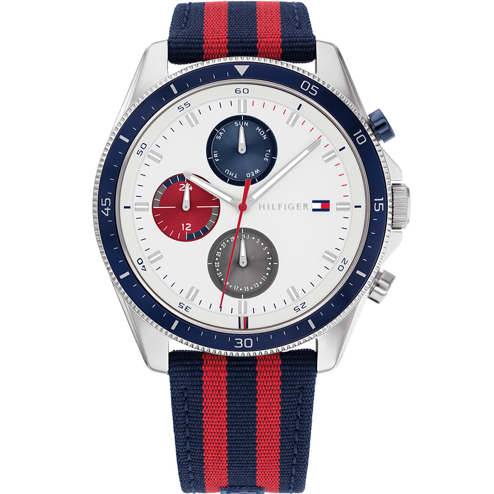 Tommy Hilfiger 1792035 Parker Multifunction Watch Watch Mens Depot –